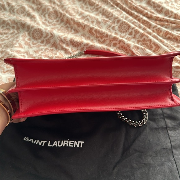 AUTHENTIC 2018 ysl sac mng l sunset avec tass - Picture 6 of 10